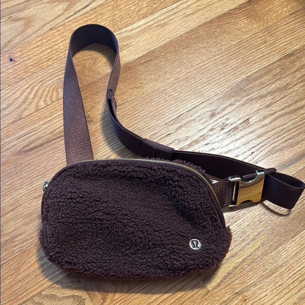 lululemon athletica Chocolate Brown Belt Bag